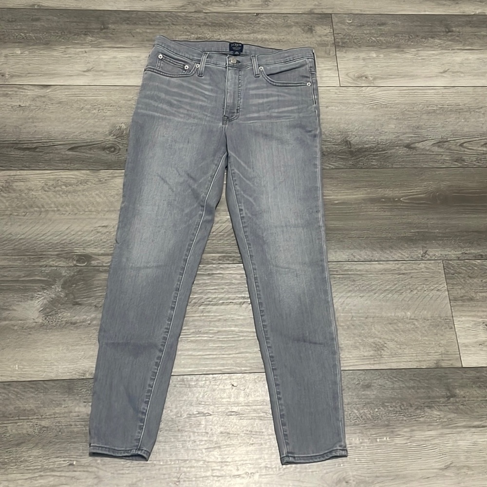 J.Crew High Rise‎ Skinny Gray 30 Fall 2019
